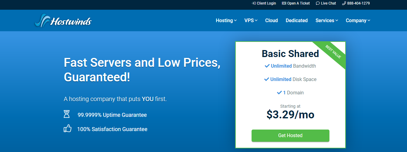 Hostwinds